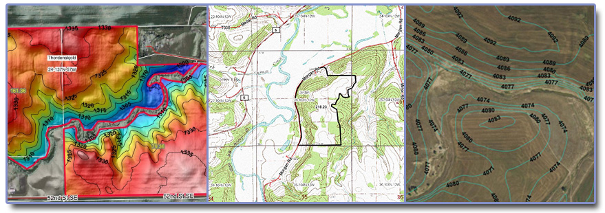 Surety Topography Maps